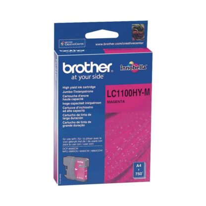 Brother LC1100HYM magenta blækpatron 10,1ml - LC1100HYM - original