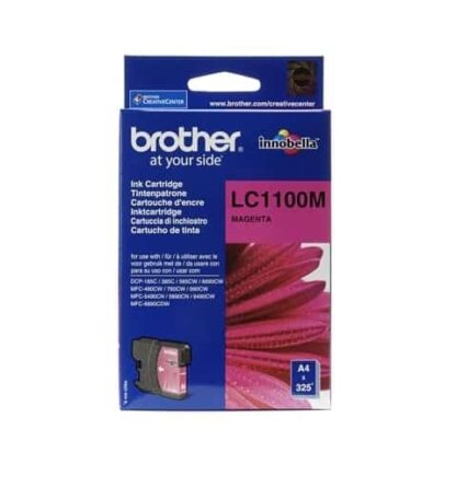 Brother LC1100M magenta blækpatron 5,5ml - LC1100M - original