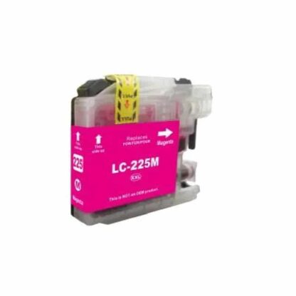 Brother LC225XLM magenta blækpatron 1200 sider - Kompatibel - LC225XLM