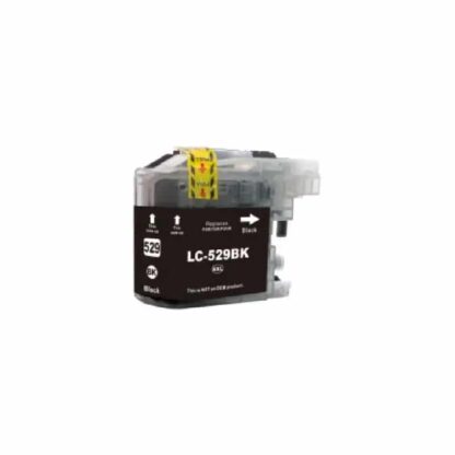 Brother LC529XLBK sort blækpatron 58 ml - LC-529XL-BK - Kompatibel - LC-529XL-BK