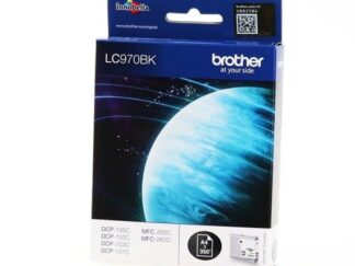 Brother LC970BK sort blækpatron 25ml - LC970BK - original