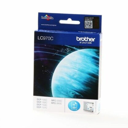 Brother LC970C cyan blækpatron 12ml - LC970C - original