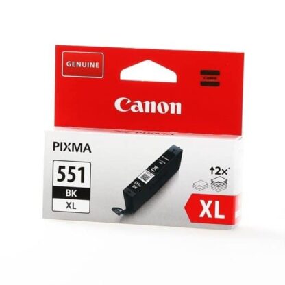 Canon CLI-551XLBK sort blækpatron 11ml - 6443B001 - original