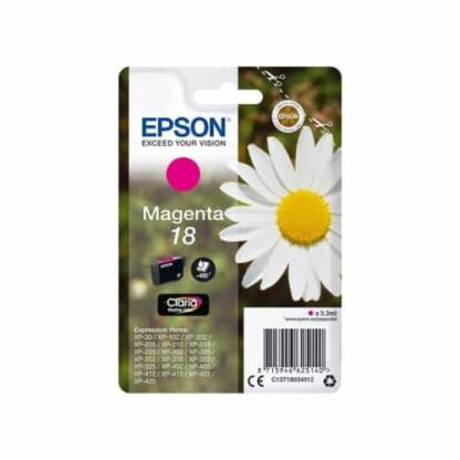 Epson 18 magenta blækpatron 3,3ml - C13T18034012 - original