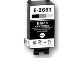 Epson 266 sort blækpatron 11,5ml Uoriginal - C13T26614010