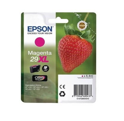 Epson 29XL magenta blækpatron 6,4ml - C13T29934012 - original