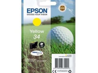 Epson 34 gul blækpatron 4,2ml - C13T34644010 - original