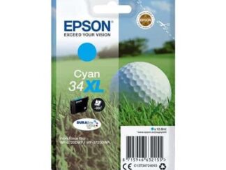 Epson 34XL cyan blækpatron 10,8ml - C13T34724010 - original