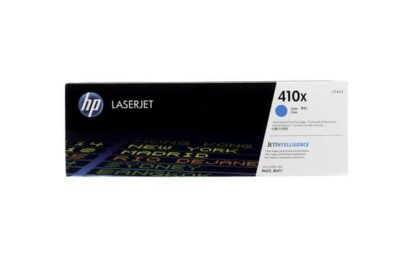 HP 410X cyan toner 5000 sider - CF411X - original