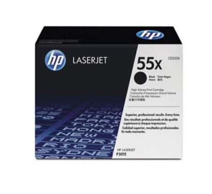 HP 55X sort toner 12.500 sider - CE255X - original