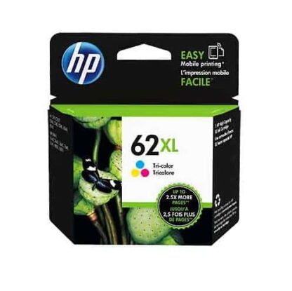 HP 62XL farve blækpatron 11,5ml - C2P07AE - original