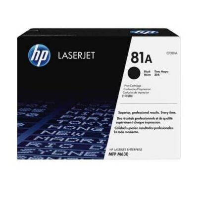 HP 81A sort toner 10.500 sider - CF281A - original