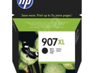 HP 907XL sort blækpatron 37ml - T6M19AE - original