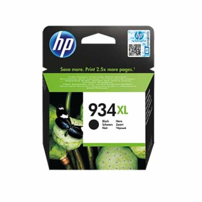 HP 934XL sort blækpatron 25,5ml - C2P23AE#BGX - original