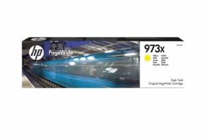 HP 973X gul blækpatron 86ml - F6T83AE - original