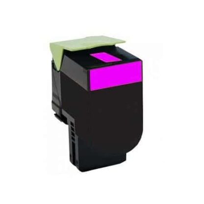 Lexmark 800S3/802SM/802SME magenta toner 2.000 sider - Kompatibel - 80C2SM0