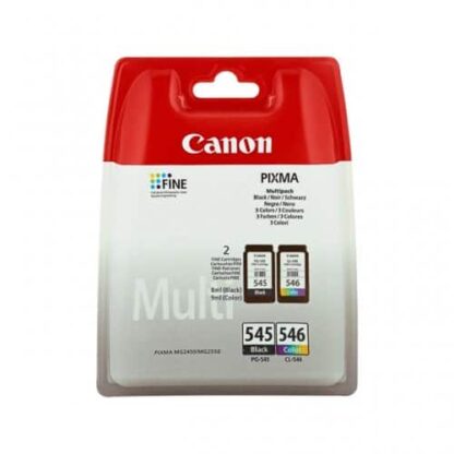 Multi pack! Canon PG-545/CL-546 1 x Sort 1 x Farve blækpatron - 8287B006 - original