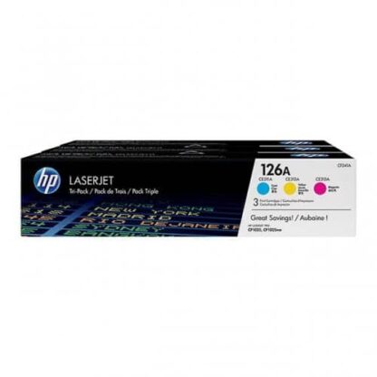 Tri-Pack! HP 126A C-M-Y toner - CF341A - original