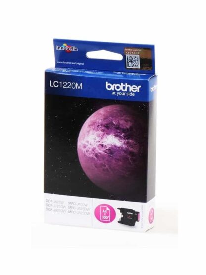 Brother LC1220M magenta blækpatron 300 sider - LC1220M - original