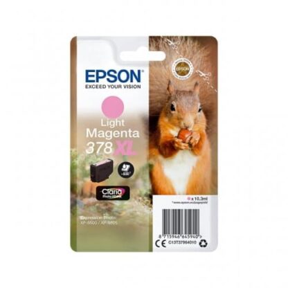 Epson 378XL lys magenta blækpatron 10,3 ml |C13T37964010| original