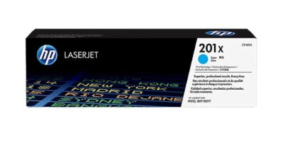 HP 201X cyan toner 2.300 sider - CF401X - original