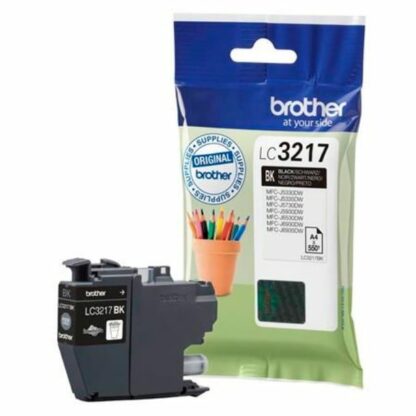 Brother LC3217BK sort blækpatron 550 sider original - LC3217BK