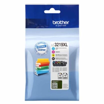 Brother LC3219XL BK-C-M-Y blækpatron 7.500 sider original - LC3219XLVALDR