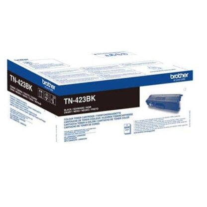 Brother TN423 sort toner 6.500 sider original - TN423BK