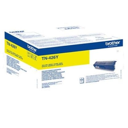 Brother TN426Y gul toner 6.500 sider original - TN426Y