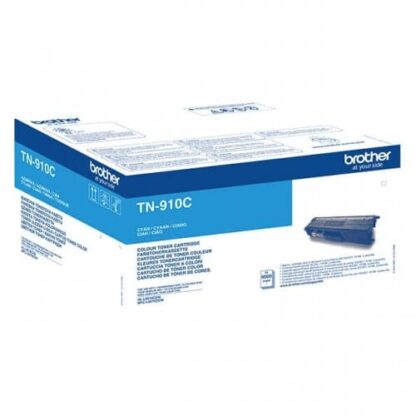 Brother TN910C cyan toner 9.000 sider original - TN910C