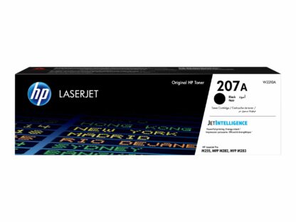 HP 207A sort toner 1.350 sider original - W2210A