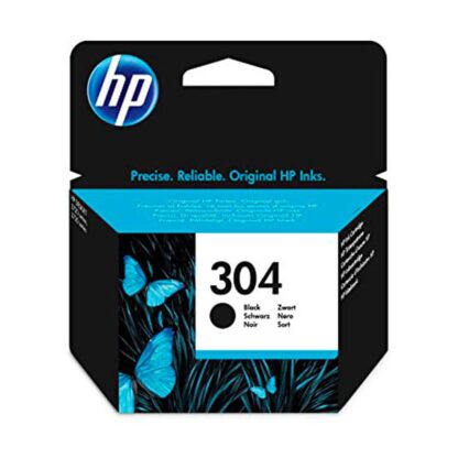 HP 304 sort blækpatron 3.5 ml original - N9K06AE