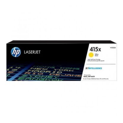 HP 415X gul toner 6.000 sider original - W2032X