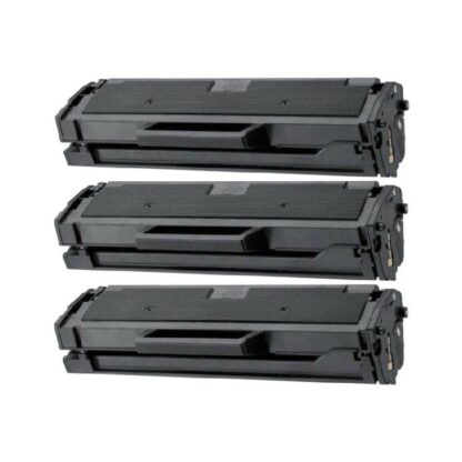 HP Rabat sæt! 3 stk 106A sort toner 3x 1.000 sider Kompatibel - W1106A