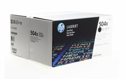 HP 504X dual sort toner 20.000 sider CE250XD - original