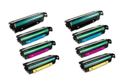 HP 504XA - 2x 4 farver BK-C-M-Y - Kompatibel - 504XA - 64000 sider