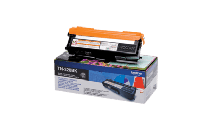 Brother TN320 sort toner 2.500 sider TN320BK - original