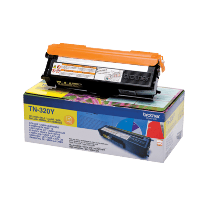 Brother TN320 gul toner 1.500 sider TN320Y - original