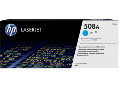 HP 508A cyan toner 5.000 sider CF361A - original