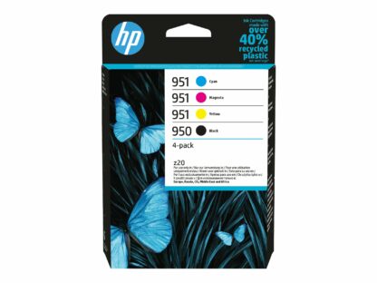 Value pack! HP 950/951 BK-C-M-Y blækpatron 68 ml 6ZC65AE - original