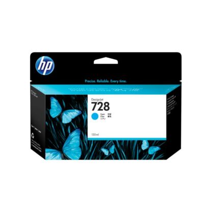 HP 728 cyan blækpatron 130 ml F9J67A - original