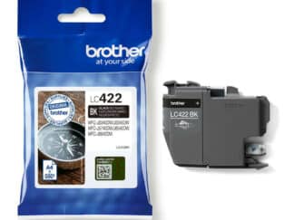 Brother LC422BK sort blækpatron 550 sider - LC422BK - original