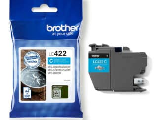 Brother LC422C cyan blækpatron 550 sider - LC422C - original