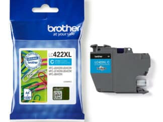 Brother LC422XLC cyan blækpatron 1.500 sider - LC422XLC - original