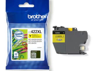 Brother LC422XLY gul blækpatron 1.500 sider - LC422XLY - original