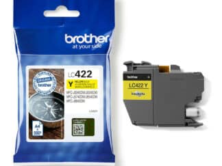 Brother LC422Y gul blækpatron 550 sider - LC422Y - original