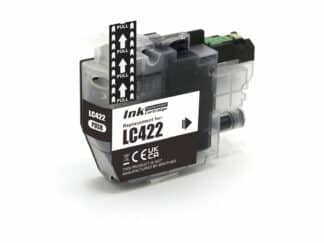 LC422BK sort blækpatron 550 sider - Kompatibel Brother - LC422BK