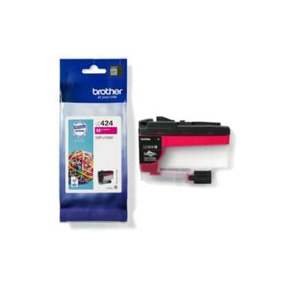 Brother LC424M magenta blækpatron 750 sider - LC424M - original