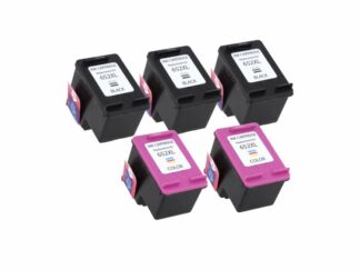 Rabat sæt! HP 652XL - 3 x Sort 2 x Farve - Kompatibel - 652XL - 4.500 sider