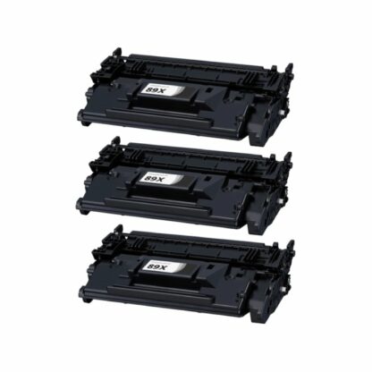 Rabat sæt! HP 89X  – 3x BK – Kompatibel – 89X – 60.000 sider